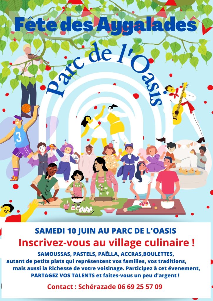 AYGALADES EN FORCE LE 10/06/2023!QU'EST CE QU'UNE FETE DE QUARTIER SANS LA PARTICIPATION ACTIVE DES HABITANTS!!!!!!!!