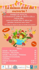 Lire la suite à propos de l’article BARBECUE MUSICAL LE 07/07/2023
