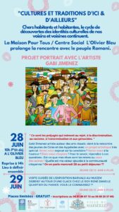 Lire la suite à propos de l’article PROJET PORTRAIT AVEC L’ARTISTE GABI JIMENEZ