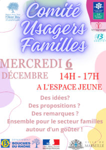 Lire la suite à propos de l’article Comité Usagers Famille