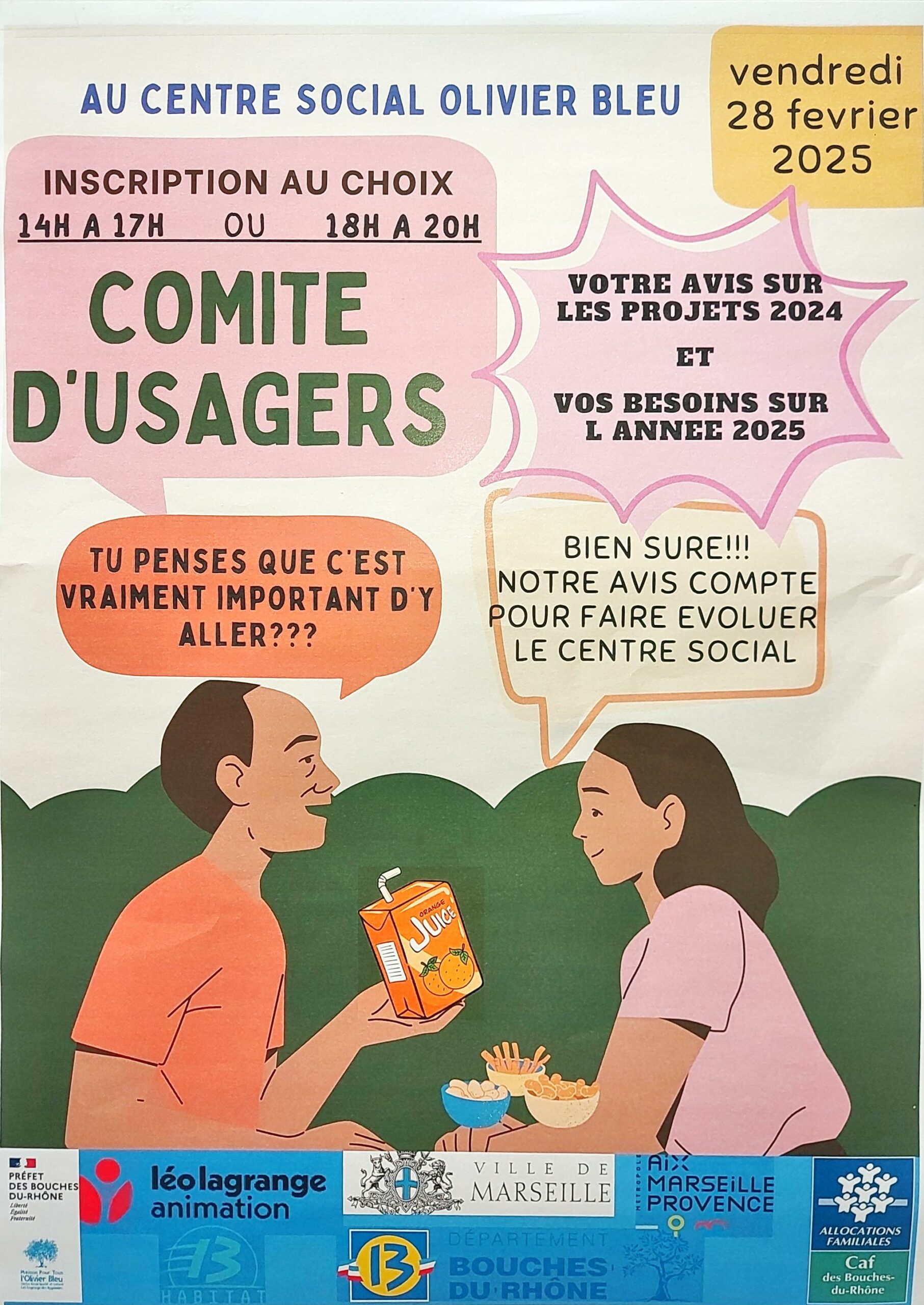 You are currently viewing COMITE D’USAGERS 2025