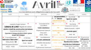 Lire la suite à propos de l’article PLANNING FAMILLE AVRIL2025