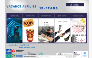 Lire la suite à propos de l’article PLANNING SECTEUR JEUNES AVRIL 2025