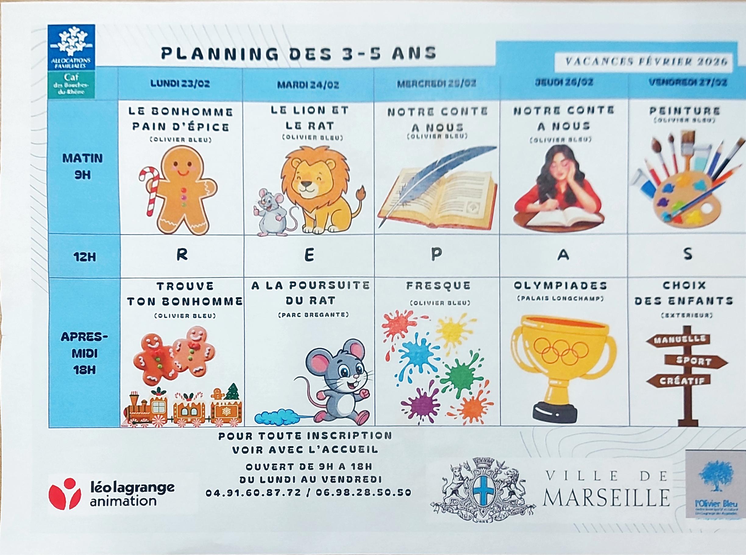 You are currently viewing PLANNING ACCUEIL COLLECTIF DE MINEURS VACANCES D&rsquo;HIVER 2026