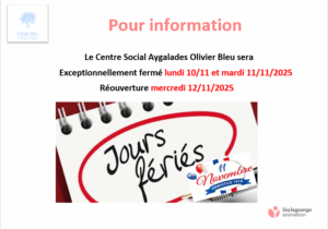 Lire la suite à propos de l’article JOUR FÉRIÉ